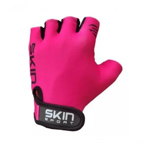 Luva Skin Curta Sport Fun Preto/rosa Gg