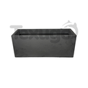 Ver imagem 3 de Cachepô Floreira Urbe 100 Jardineira Polietileno 100x40x40cm Preto Ardósia Japi