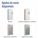 Ver mais imagens de Conjunto para Quarto Infantil com Guarda-roupa e Cômoda Trocador Encanto