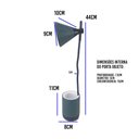 Ver imagem 5 de Luminaria de Mesa Led Porta Objetos Articulada Abajur 3 Cor