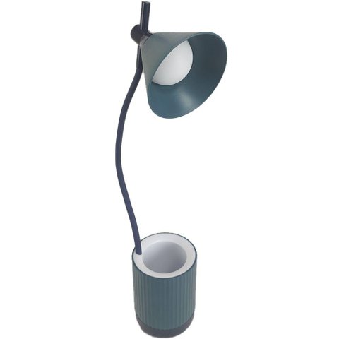 Luminaria de Mesa Led Porta Objetos Articulada Abajur 3 Cor