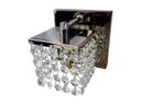 Ver imagem 2 de 2 Arandelas Pedras Cristal Legitimo K 9 Brilho Lindo Gs