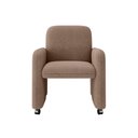 Ver imagem 1 de Poltrona Roma Decorativa Bouclê para Sala Matrix Cor:bouclê Marrom