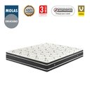 Ver imagem 1 de Colchão Viúva Sp Móveis Molas Ensacadas (24x128x188):Branco