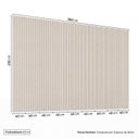 Ver imagem 3 de Painel Ripado para TV até 86 Polegadas Planejado 360x230cm Aruá CabeCasa MadeiraOriginals Off White