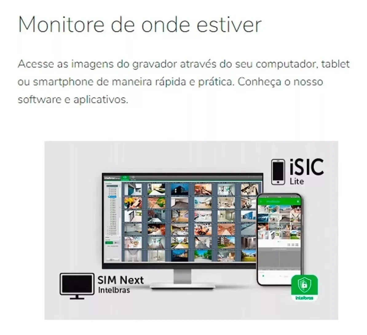 Kit Cftv 4 Câmeras Segurança Dome Hd Dvr Mhdx 1004 Intelbras - 7