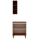 Ver imagem 4 de Conjunto de Banheiro Modulado 100% Mdf 2 Peças com Detalhes em Ângulo 45 Graus Auris