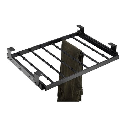 Calceiro Preto Deslizante Tubular Embutido 6 Hastes Schmitt