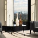 Ver imagem 6 de Vaso de Mesa Decoração de Cerâmica Bege e Marrom Petra Dupla Vanguard