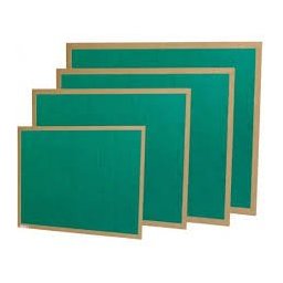Quadro Escolar Verde 70x50 - Moldura em Madeira - 2