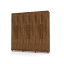 Ver imagem 4 de Guarda Roupa 6 Portas Audi Imbuia Rústico