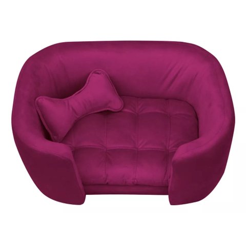 Cama Pet Poltrona Baby Hanna Veludo - Ssx Multicoisas