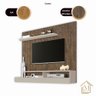 Home Suspenso Aquarius Cor:canela Off White - Painel Tv Mizza Decor - 5