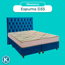 Ver imagem 4 de Conjunto Cama Box Blindado Casal + Colchão D33 Maxsono Paropas + Cabeceira