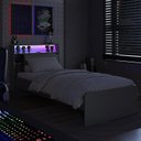 Ver imagem 5 de Cama de Solteiro Infantil Juvenil Gamer com Iluminação em LED RGB Power Preto/Grafite