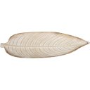 Ver imagem 2 de Centro Mesa Decorativo Fruteira Folha Home&co Mdf 3x45x18cm Marrom