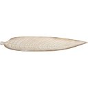 Ver imagem 4 de Centro Mesa Decorativo Fruteira Folha Home&co Mdf 3x45x18cm Marrom