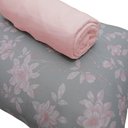 Ver imagem 4 de Kit Jogo de Lençol Graz Queen 3 Peças 100% Algodão Malha Rosa