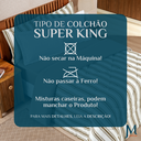 Ver imagem 7 de Edredom Super King Scarlett 100% Algodao Dupla Face Estampa Exclusiva Luxo Marin:caqui