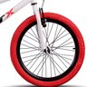 Bicicleta Bmx Aro 20 Stx Freio V-brake Pneu Colorido:branco/vermelho - 3