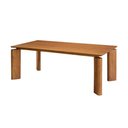 Ver imagem 1 de Mesa Nala 180cm Tampo Laminado Canto Moeda Moderna Mobília