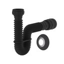 Ver imagem 1 de Sifão Tubo Extensivo Preto c/Suporte e Canopla Censi