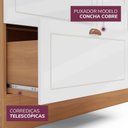 Ver imagem 6 de Cozinha Pérola 5 Peças Branco/Freijó Yescasa
