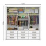Guarda Roupa Casal Anjos Premium 3 Portas 9 Gavetas Carioca Móveis - 8