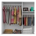 Ver imagem 5 de Guarda Roupa Casal Anjos Premium 3 Portas 9 Gavetas Carioca Móveis