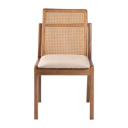 Cadeira Decorativa Sala de Jantar Luxo Livia Facto Fendi - Mozzelar - 5