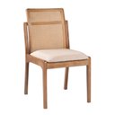 Ver imagem 1 de Cadeira Decorativa Sala de Jantar Luxo Livia Facto Fendi - Mozzelar