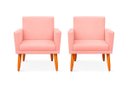 Ver imagem 1 de Kit 2 Poltrona Cadeira para Sala Confortável e Minimalista Paris em Suede