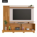 Ver imagem 4 de Rack com Painel para TV até 65 Polegadas com LED e 4 Portas Multimóveis Crjcm-RCP004 Cinamomo/Off