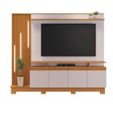 Ver imagem 2 de Rack com Painel para TV até 65 Polegadas com LED e 4 Portas Multimóveis Crjcm-RCP004 Cinamomo/Off