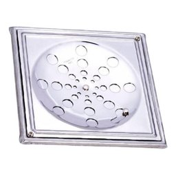 Ralo Tampa Grelha Inox Quadrado 10x10 C/caixilho Abre/fecha - 1