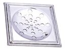Ver imagem 1 de Ralo Tampa Grelha Inox Quadrado 10x10 C/caixilho Abre/fecha