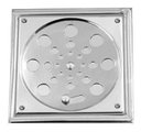 Ver imagem 2 de Ralo Tampa Grelha Inox Quadrado 10x10 C/caixilho Abre/fecha
