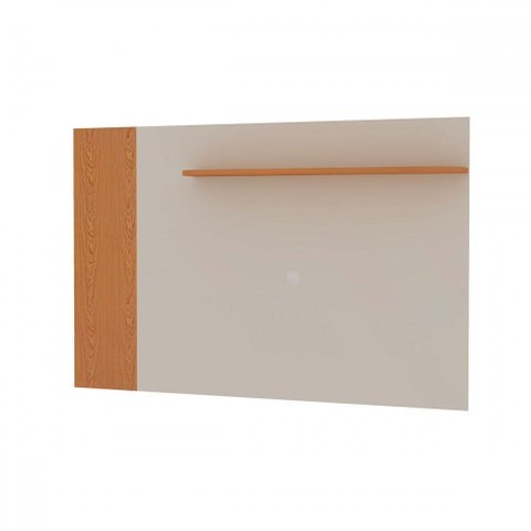 Painel para Tv até 46 Polegadas Florida Cinamomo/off White Fosco - Genialflex