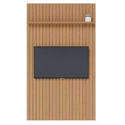 Painel para Tv Home Suspenso Ripado Ambiente Niágara 1412 Mm Freijó– Colibri - 2 Painel para Tv Home Suspenso Ripado Ambiente Niágara 1412 Mm Freijó– Colibri - 2
