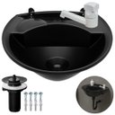 Ver imagem 1 de Pia Lavatório Banheiro 4L + Torneira Branca