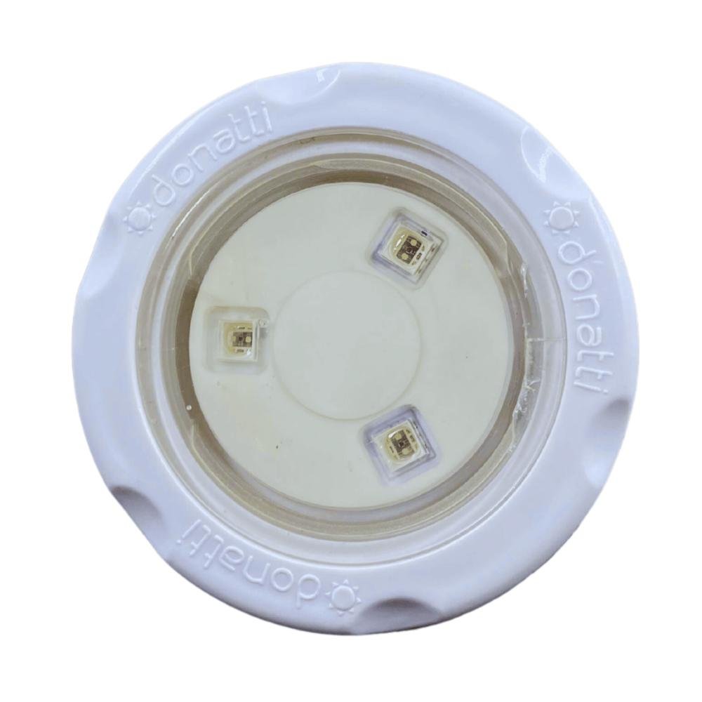 Refletor Led para Piscina de Fibra 9w Luz Azul - Donatti - 1