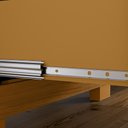 Ver imagem 3 de Cômoda com 3 Gavetas e Prateleira Lateral 72cm Multimóveis CR35671 Madeirado/Off White