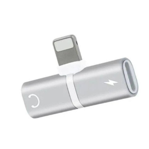 Adaptador Fone P/ Lightning C/ Função Cabo: Ouça e Carregue