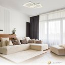 Ver imagem 4 de Painel Plafon Case LED 3000k Sobrepor Branco Bivolt 60W
