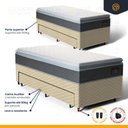 Ver imagem 5 de Cama Box com Colchão de Espuma D45 Pillow Top Fort Comfort + Auxiliar de Espuma Unique Solteiro 88cm