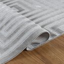 Ver imagem 3 de Tapete Sisal Chevron Capadócia 3,50x2,50m Pemogo Cor:cinza 338