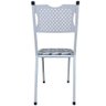 Kit 6 Cadeira para Cozinha Mc Tubular Almofadada Estrutura Branca com Assento Captone Medcombo - 6