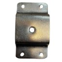Ver imagem 2 de 3 Chapinha Chapa Fixação Metal Inclinar Pe Palito Rosca 5/16 - Cinza