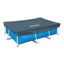Ver imagem 4 de Piscina Estrutural Retangular 3.834 Litros Pvc Resistente + Capa Intex