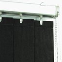 Ver imagem 4 de Persiana Vertical Tecido Kit 02 1,20 X 2,00 (2,40x2,00) - Cores:preta